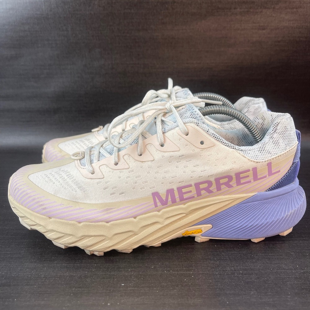 Merrell Agility Peak 5 Women's‎ Size 9 J500560 Purple Trail Hiking Running Shoes